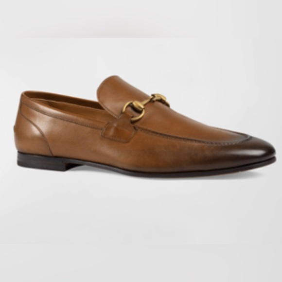 Gucci Men's Jordaan Leather Loafers - Picture 2 of 11